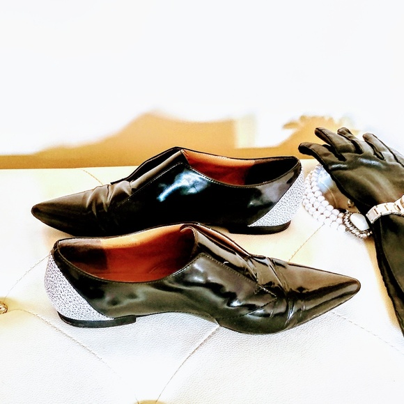 🍎Philip Lim 3.1 Nacy oxford pointed dress flats sz37 - Picture 6 of 8